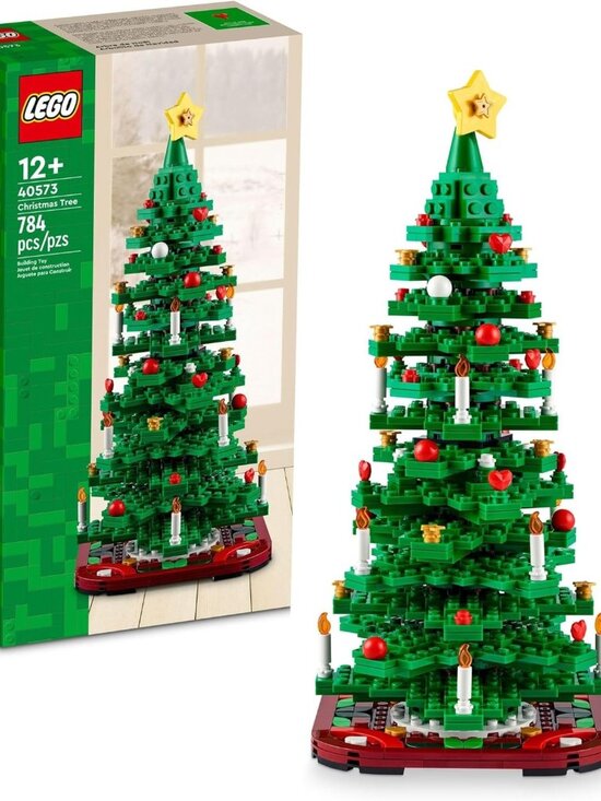 LEGO Christmas Tree - Building Toys for Kids, Boys & Girls, Ages 12+ - Mini Tree - Picture 1 of 5